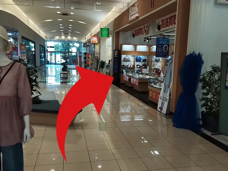 イオンタウン大垣店への道順 3: 到着