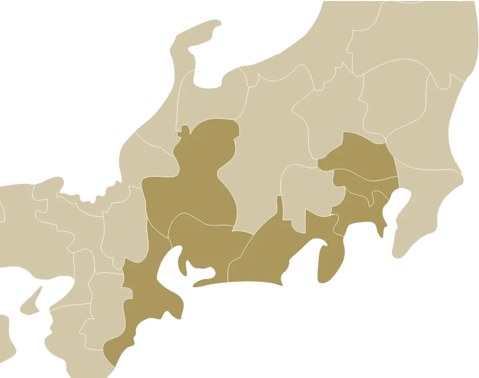 出張買取の対応地域(埼玉・東京・神奈川・静岡・愛知・岐阜・三重)